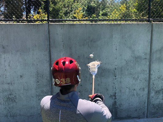 D1 Lacrosse - Wall Ball Routine