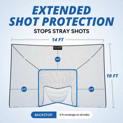 Pro-Tec 2in1 Goal+Backstop