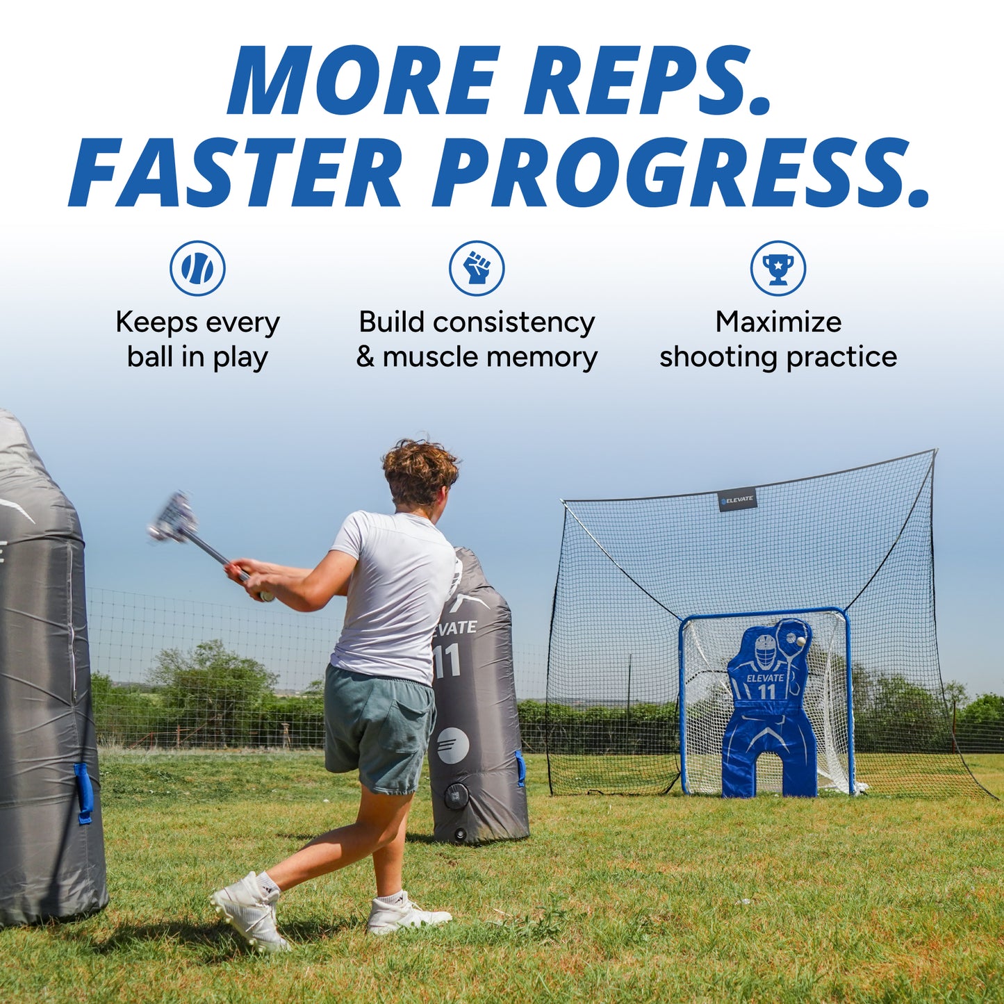 Pro-Tec 2in1 Goal+Backstop