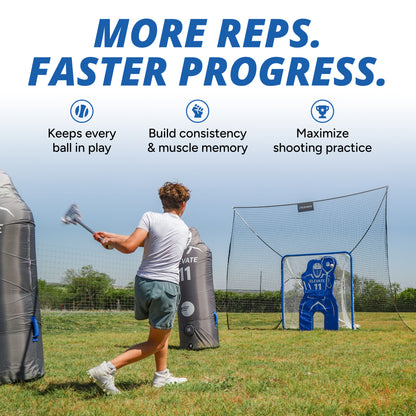 Pro-Tec 2in1 Goal+Backstop