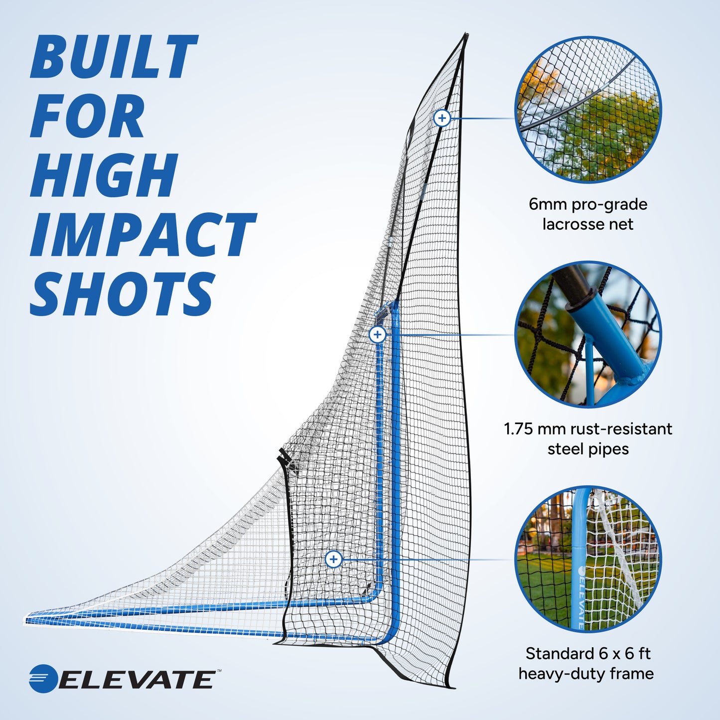 Pro-Tec 2in1 Goal+Backstop