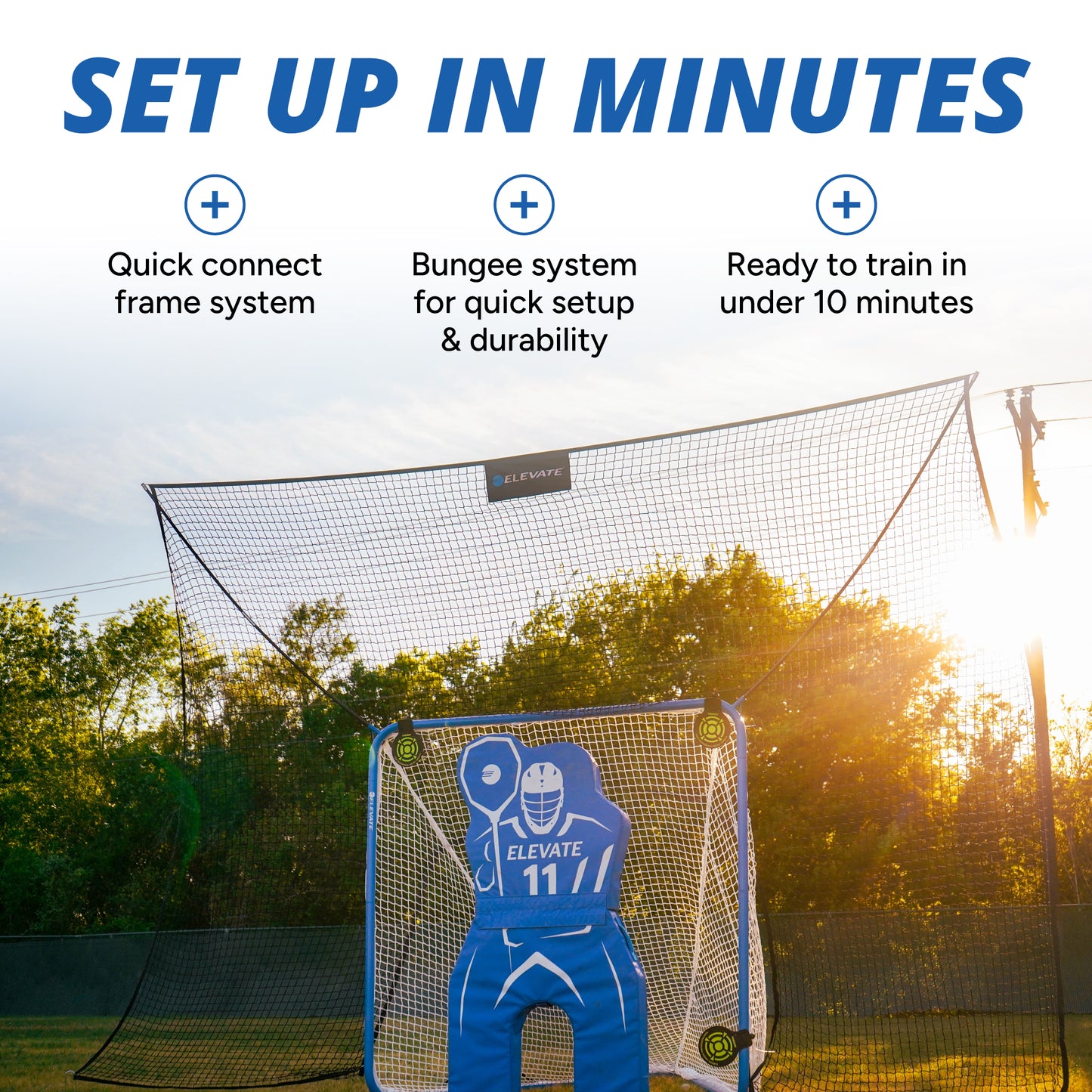 Pro-Tec 2in1 Goal+Backstop