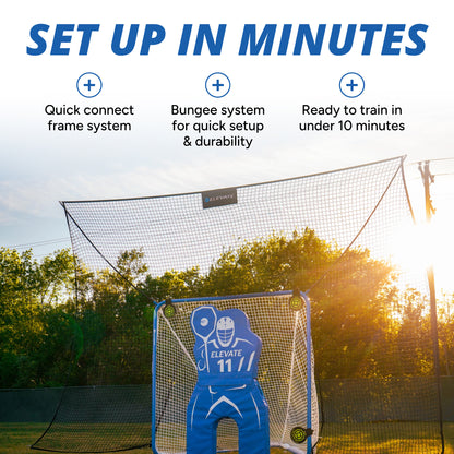 Pro-Tec 2in1 Goal+Backstop