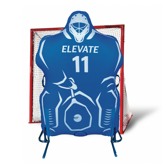 box lacrosse goalie to practice your shooting skills kids college pros