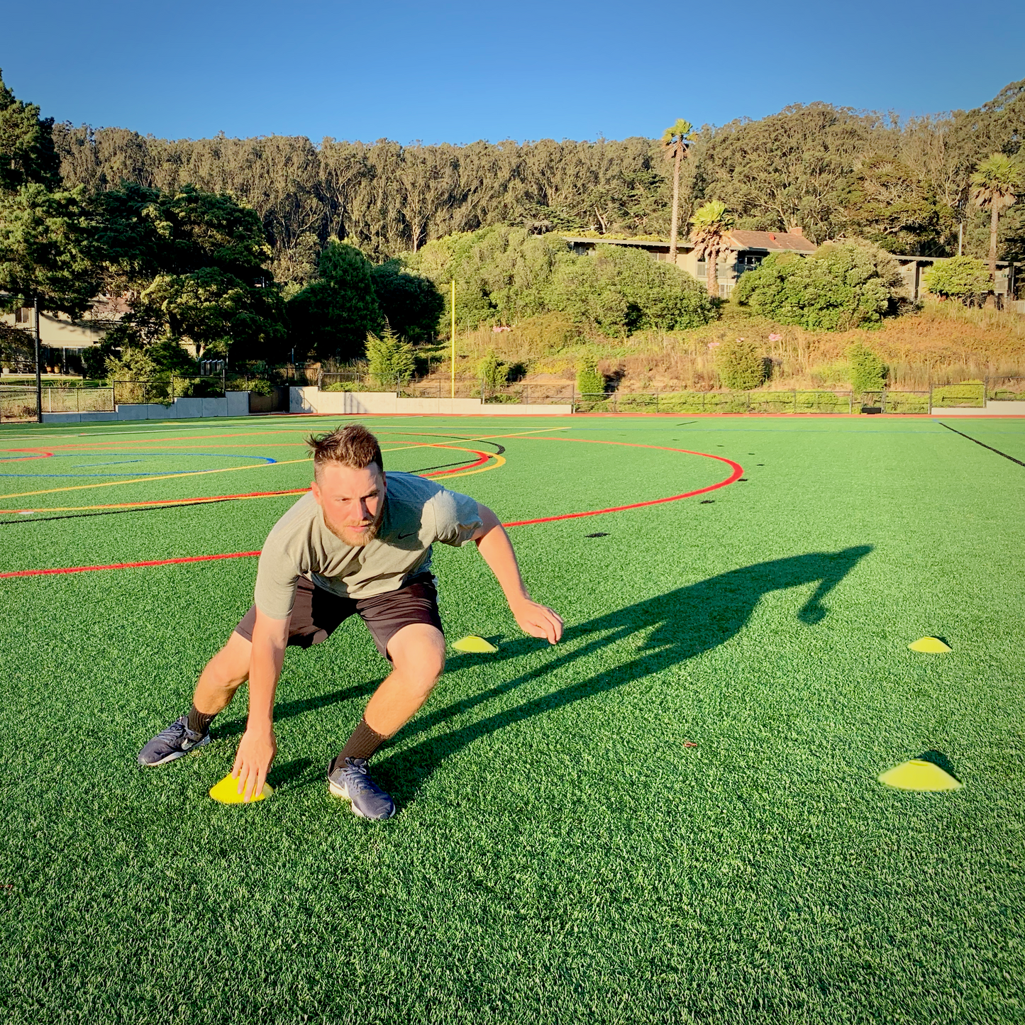 Agility Ladder + Agility Cones Training Set great for working on change of direction drills