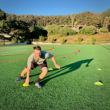 Load image into Gallery viewer, Agility Ladder + Agility Cones Training Set great for working on change of direction drills