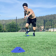 Load image into Gallery viewer, Training with speed cones can increase speed, endurance, change of direction, and quickness.
